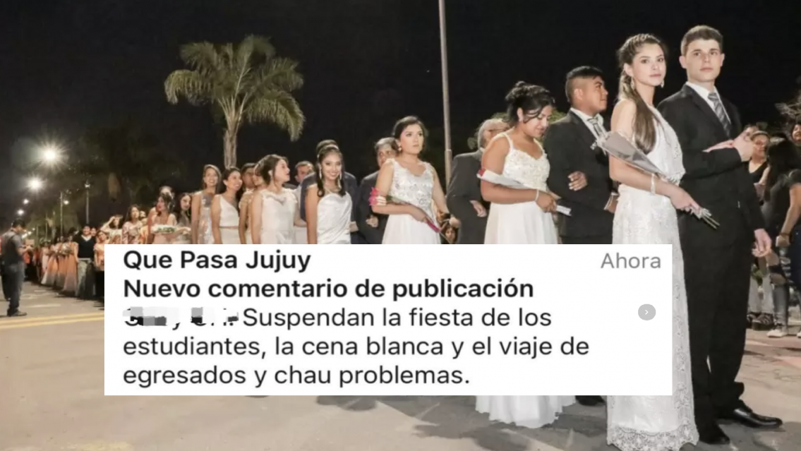 Sin cena blanca, ni FNE, ni viaje de egresados: la propuesta de un juje�o
