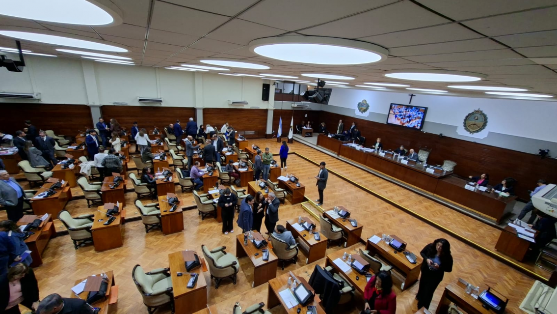 Diputada jujeña fue captada hablando por teléfono en plena sesión