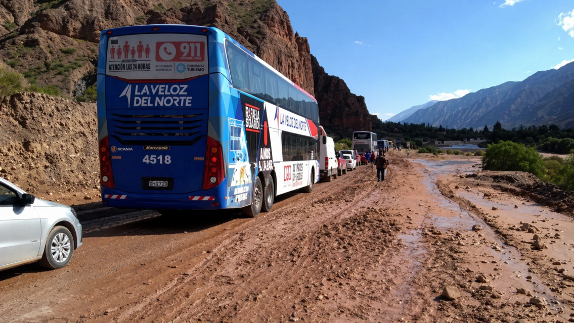 Ojo con los traslados este fin de semana: as� est�n las rutas en Jujuy