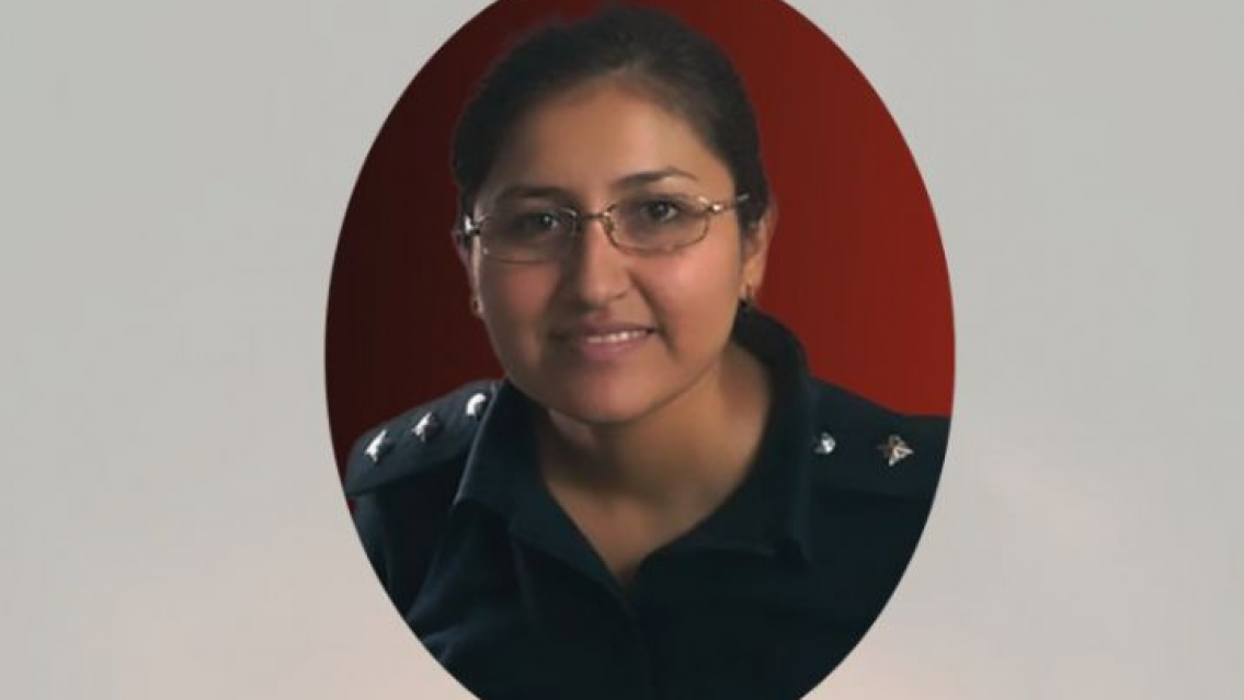 "En memoria de": el comunicado de la Polic�a por la oficial Choque de tan solo 35 a�os