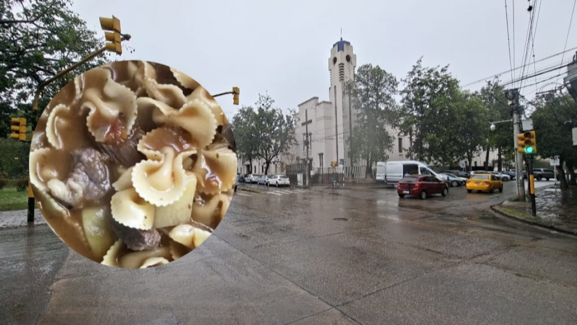 Fr�o y lluvia en Jujuy el domingo, el d�a pide a gritos guiso de fideos mo�ito