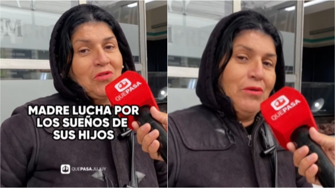 Emoci�n en Jujuy: es vendedora ambulante y lo da todo por sus hijos