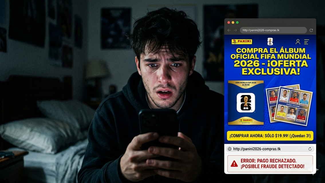 Quiso comprar el �lbum del Mundial 2026 y termin� estafado: Ya hay varias v�ctimas