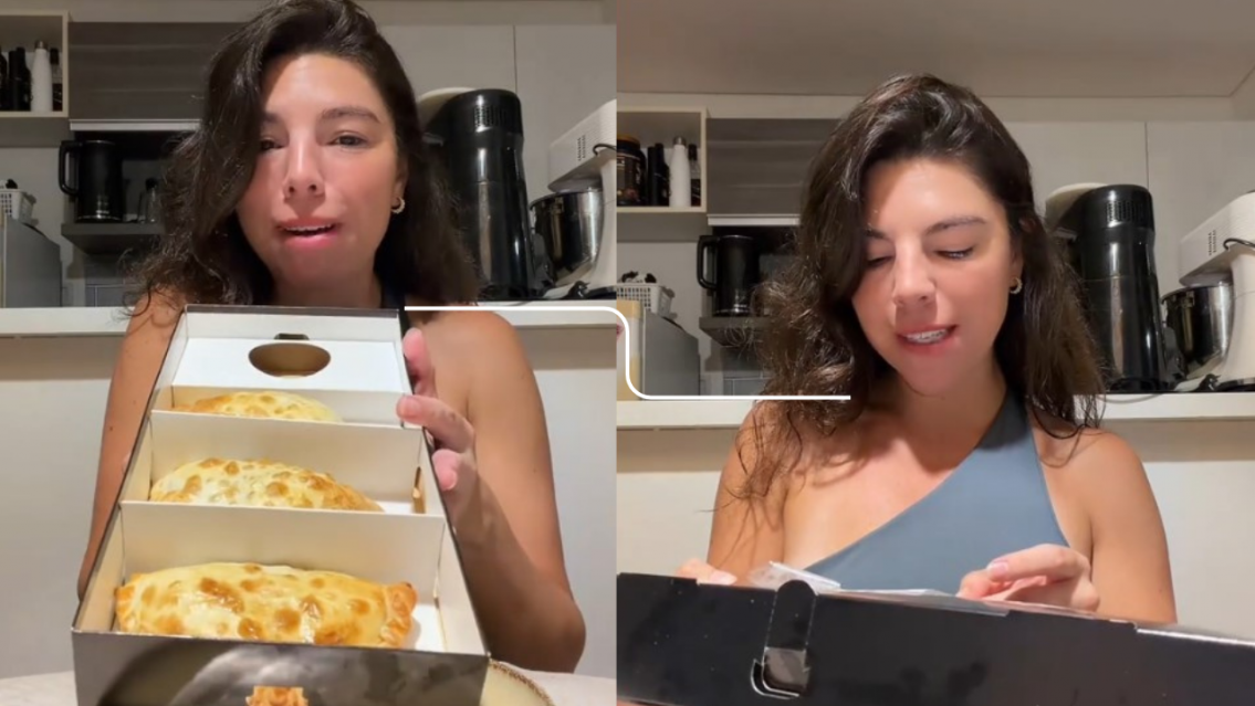 Joven pag� 15 mil pesos por tres empandas "gourmet" y termin� indignada 