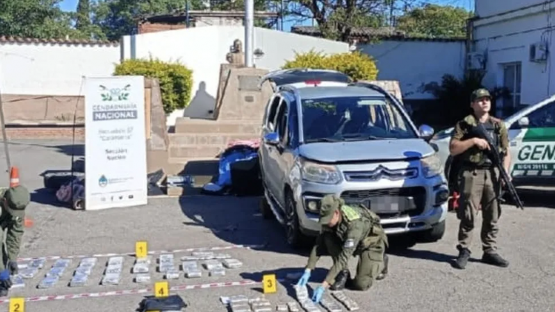 Sali� de La Quiaca y lo pescaron en Catamarca: juje�o qued� pegado con 40 kilos de coca�na