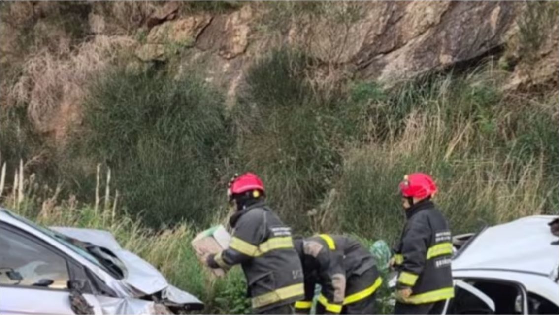 Tragedia en la ruta: cuatro muertos tras un choque frontal entre dos autos
