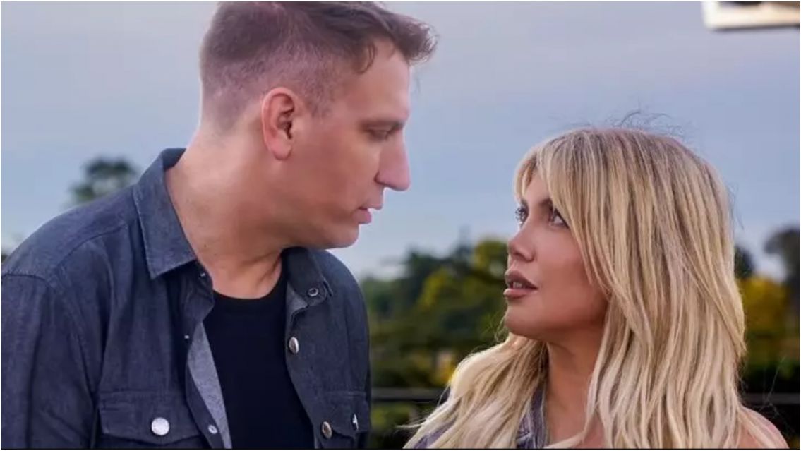 Wanda Nara y Maxi L�pez, a punto de besarse: el video que explot�