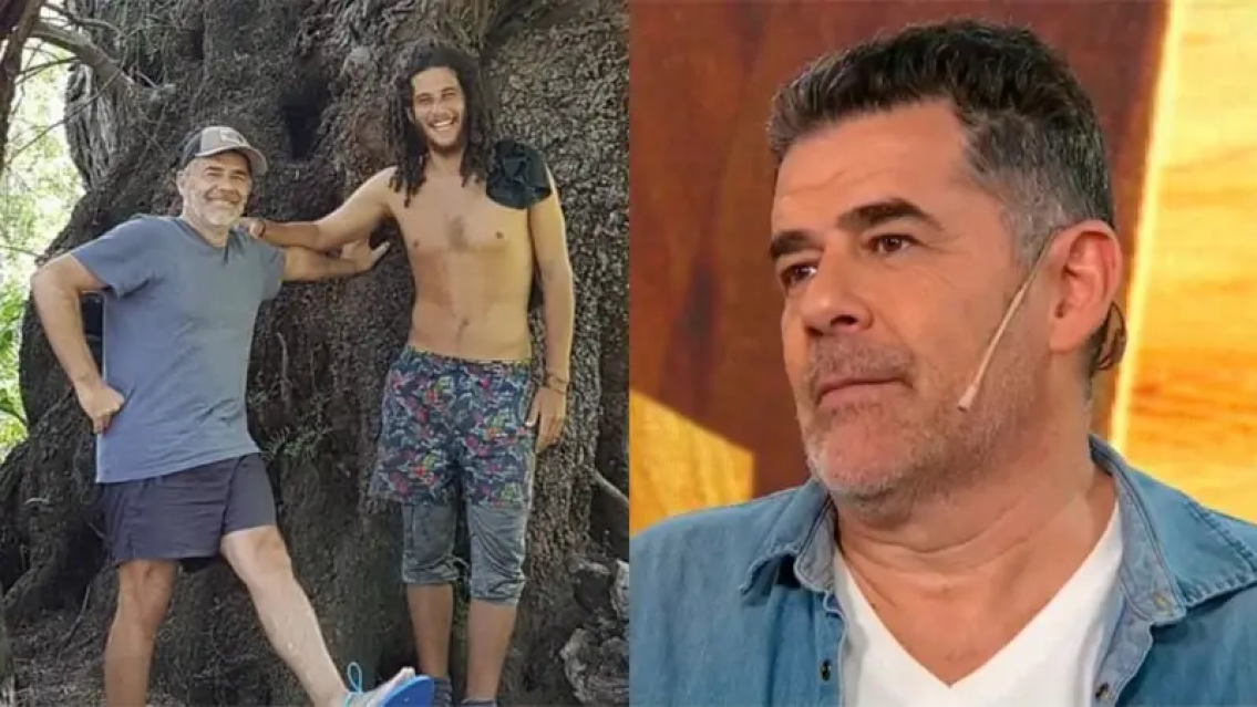 De Temu a "Te amo": Julián Weich llevó a su hijo hippie a la peluquería y llovieron los comentarios