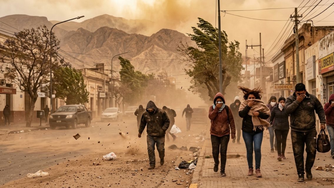 ¿Viento Norte o Zonda? El fenómeno que dispara el calor y las ráfagas en Jujuy