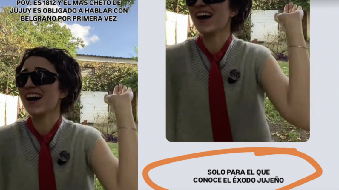 "El más cheto de Jujuy": impensado video viral sobre el Éxodo Jujeño