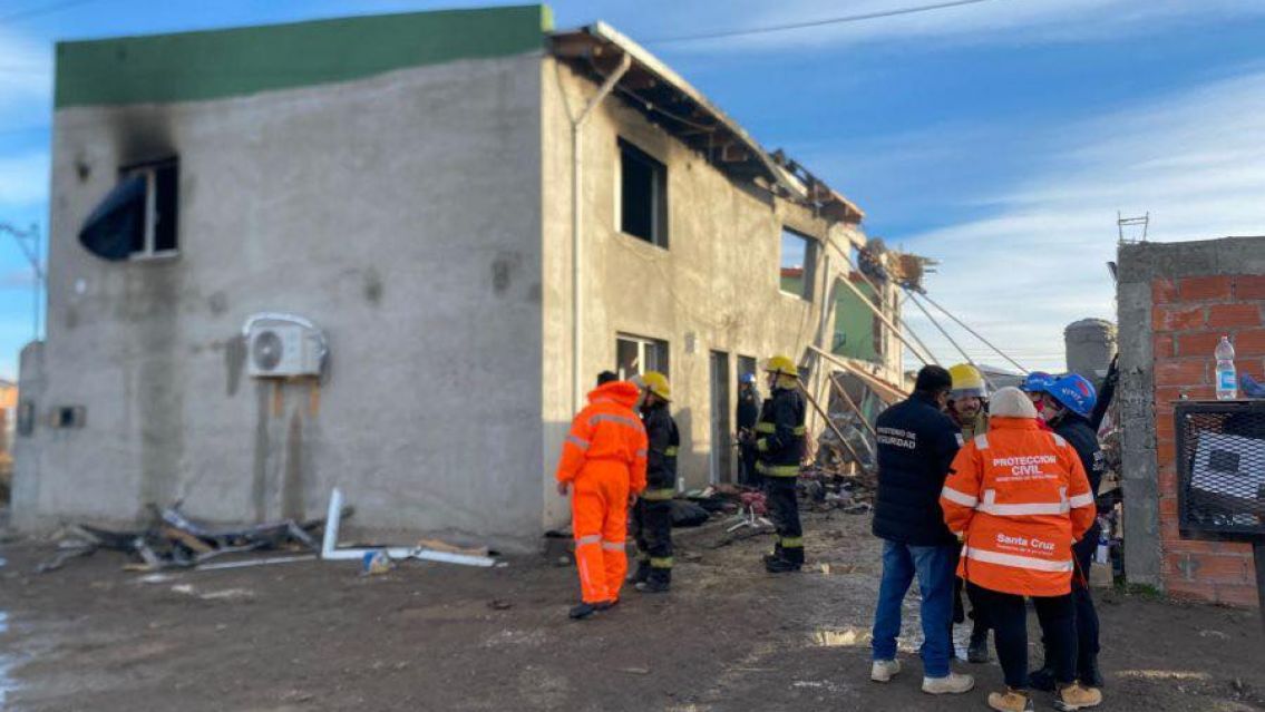 Explosi�n en santa Cruz: la nena juje�a ser� derivada al Garrahan 