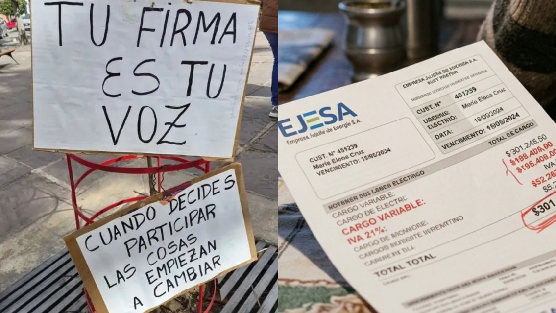 Bronca en Yuto contra EJESA: vecinos hartos juntan firmas por boletas impagables