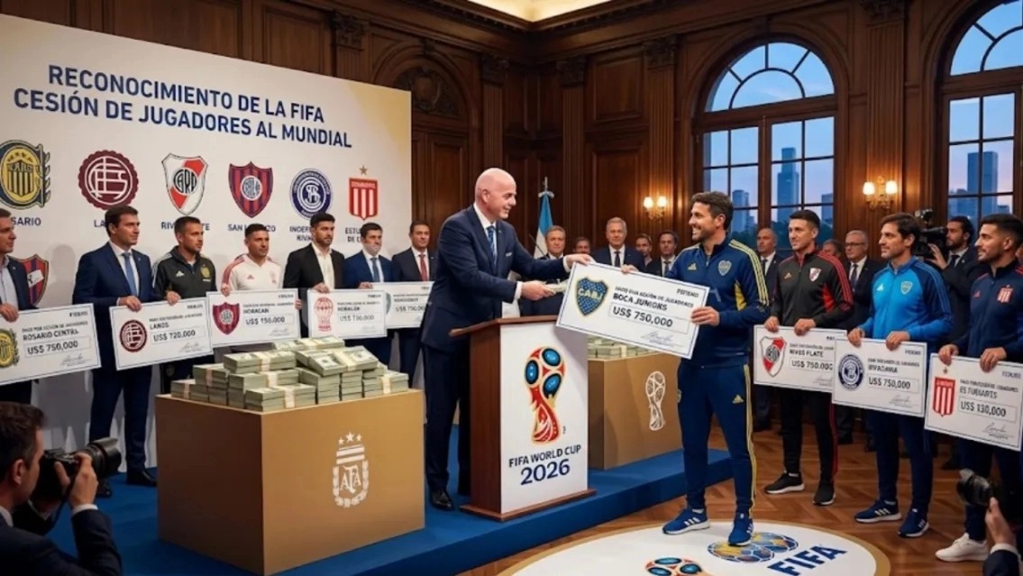 FIFA confirm� cu�nto cobrar�n Boca y River por ceder jugadores al Mundial 2026