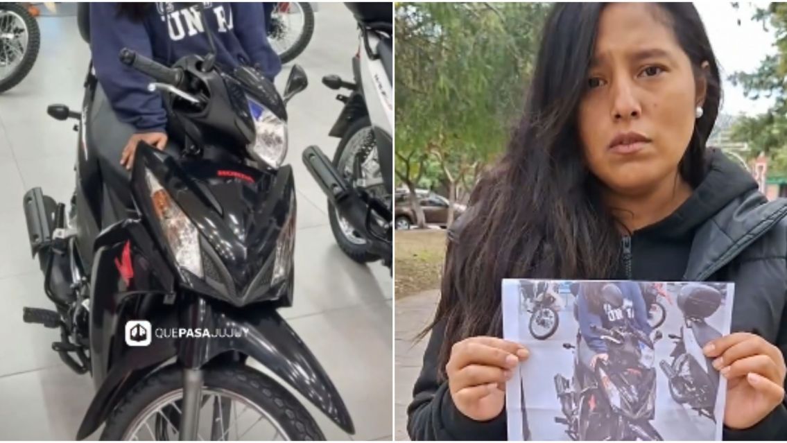 DESESPERACI�N EN JUJUY: le robaron la moto con la que trabajaba para mantener a sus hijos