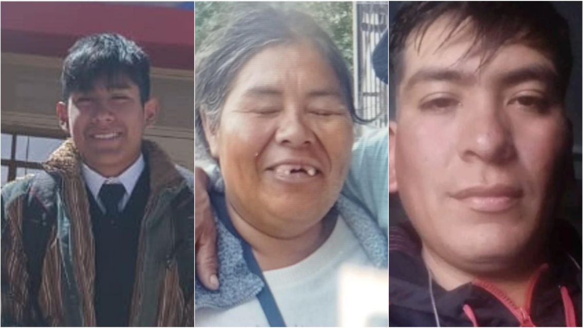 Buscan intensamente a tres juje�os desaparecidos en distintas localidades