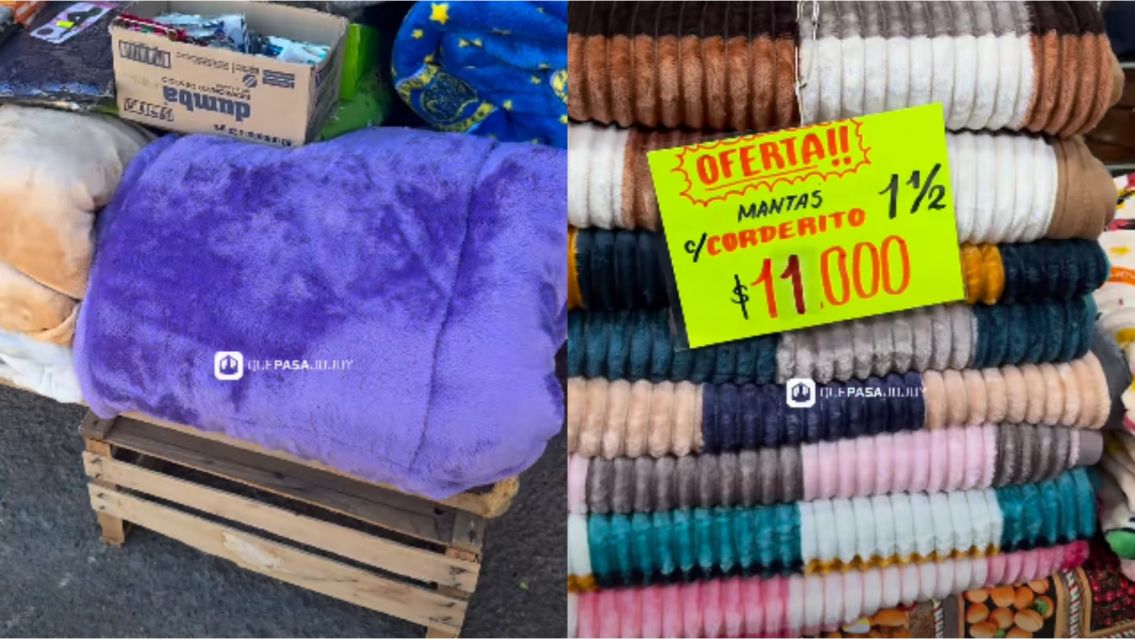 No busques a tu ex: mirá cuánto salen las colchas en Jujuy
