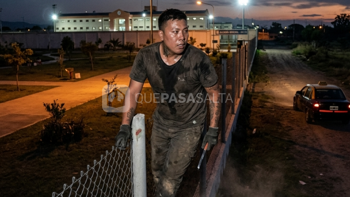 Siguen buscando a "Camboya", el peligroso criminal que se fugó de la cárcel