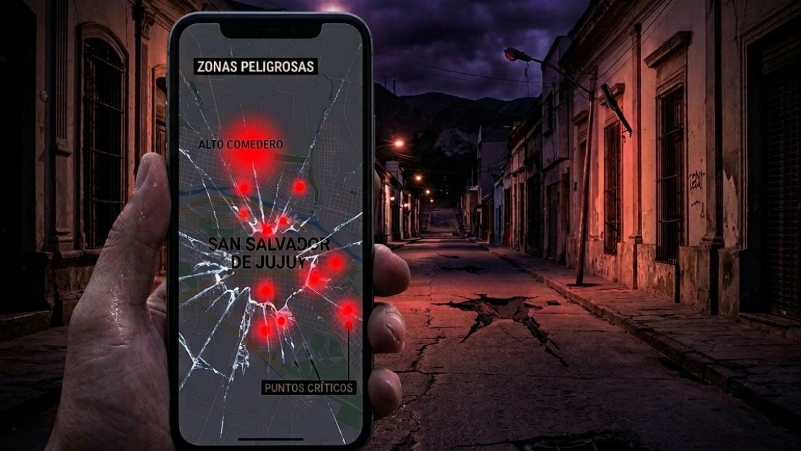 "Puntos rojos": estas son las zonas m�s peligrosas de Jujuy, seg�n la Polic�a