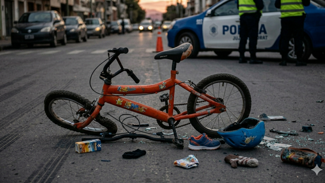 Un nene de 10 años fue atropellado y está grave en Jujuy: el conductor sigue prófugo