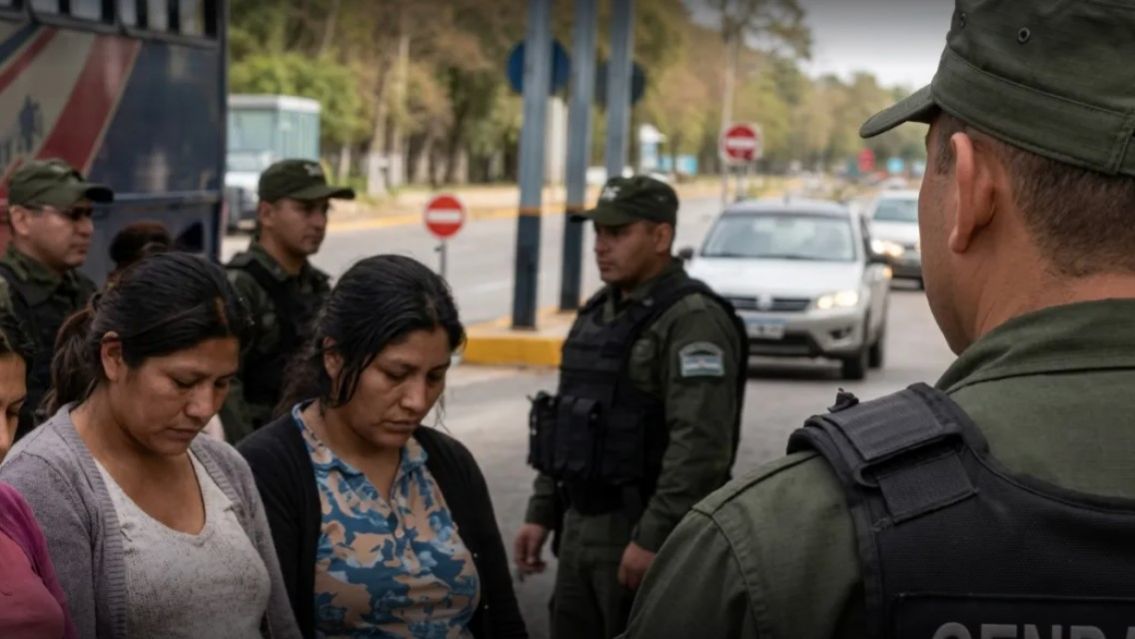 Quer�an entrar como "turistas" y dar a luz en Salta: frenaron un colectivo en la frontera con embarazadas