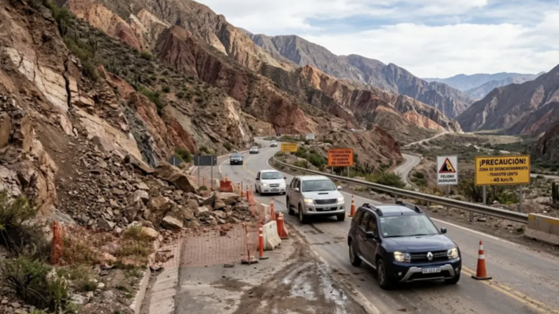 ALERTA: estado de las rutas jujeñas ante el fin de semana largo