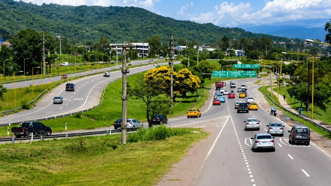 �Fue culpa del minibus! Accidente en el acceso sur de San Salvador