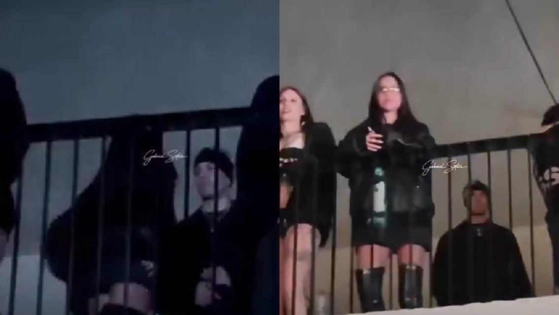 Los agarraron justo: Emilia Mernes a los gritos con Duki en un boliche