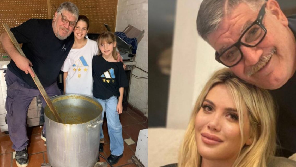 La junt� en pala: la tremenda cifra que gan� el pap� de Mauro Icardi vendiendo locro