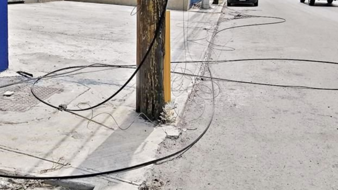 Juje�o sufri� una fuerte descarga el�ctrica mientras trabajaba
