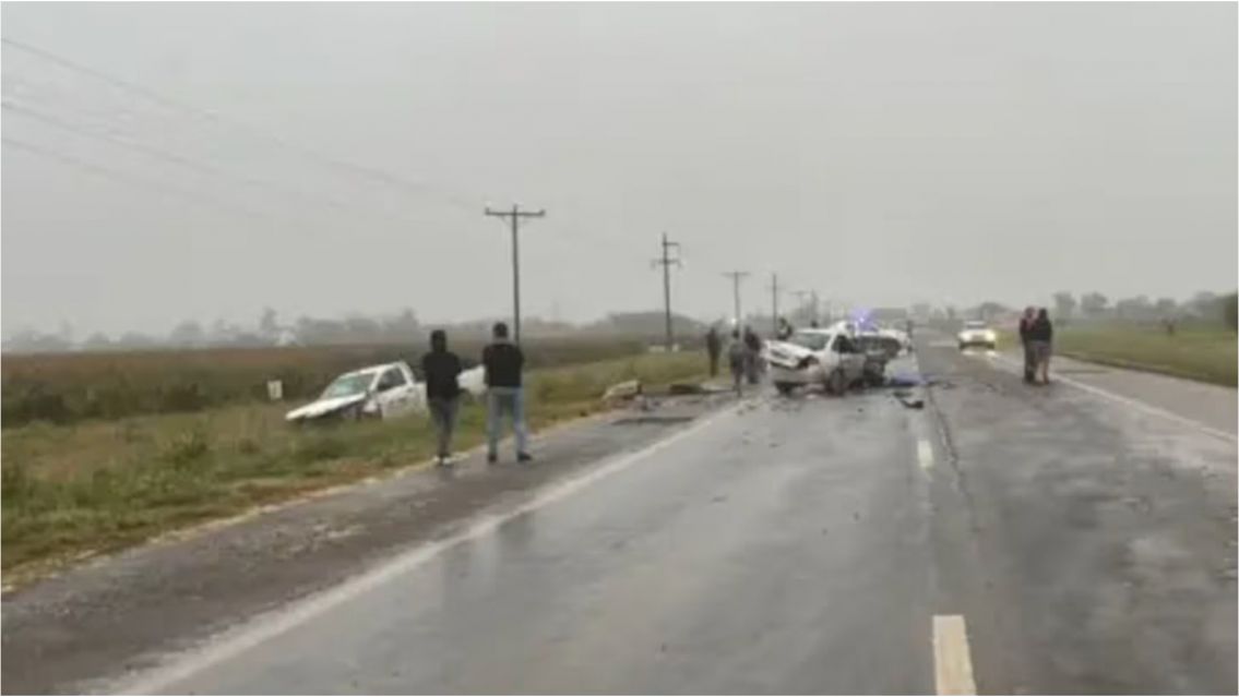 Terrible choque en plena ruta: murieron dos personas y hay un herido grave