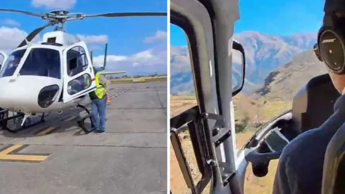 Rescate aéreo en Jujuy: momento de pánico y tensión