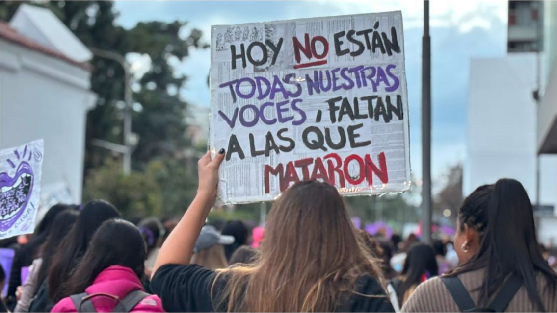Ni Una Menos en Jujuy: arrancó la movilización por las calles del centro
