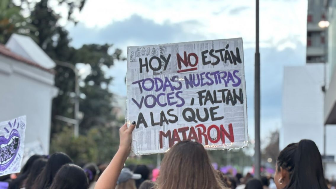 Jujuy dice "Ni Una Menos": multitudinaria marcha por las calles de San Salvador