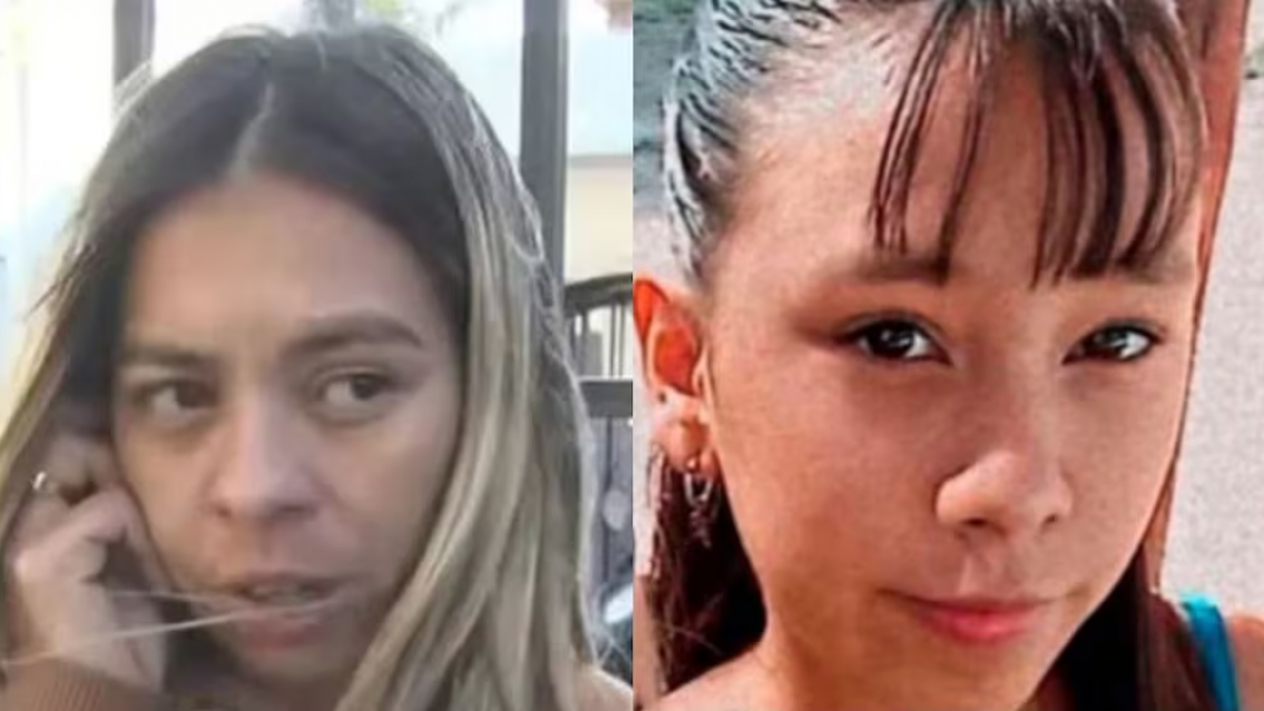 Fueron a ver a Barrelier jugar a la pelota: Agostina y su mam� el d�a que desapareci� la nena