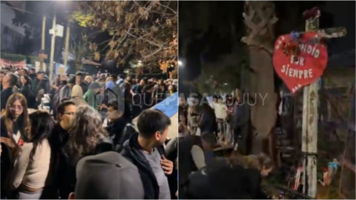 EN VIVO | As� despiden al Indio Solari en la puerta de su casa