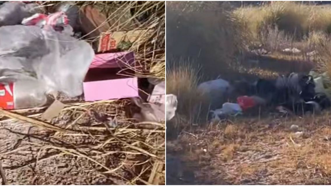 Indignaci�n en Humahuaca por la basura acumulada camino a Calete: vecinos amenazan con cerrar el paso