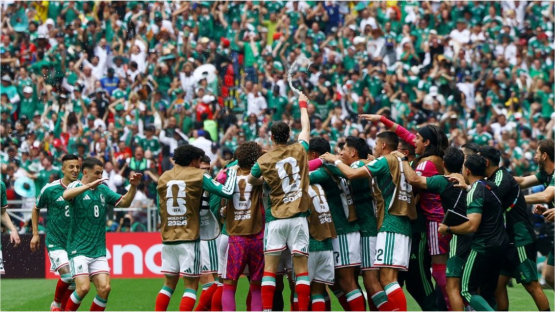 México le ganó tranquilo 2-0 a Sudáfrica en el debut del Mundial 2026
