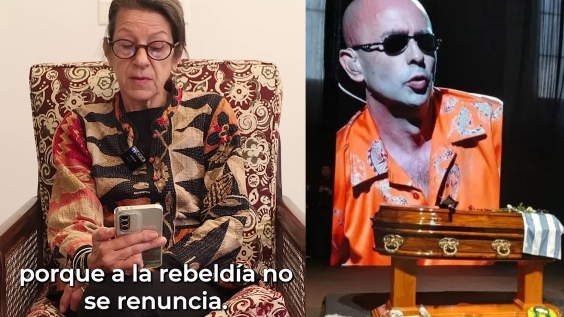 Habl� la viuda del Indio Solari: el desgarrador mensaje tras su muerte