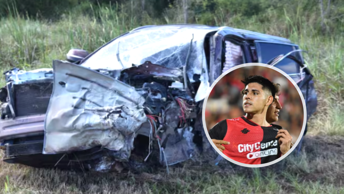 "Estaba con su hija reci�n nacida": ex figura de Newell's viajaba para firmar contrato y tuvo un accidente