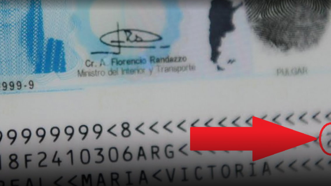 Era todo un mito: el verdadero significado del número que está atrás del DNI