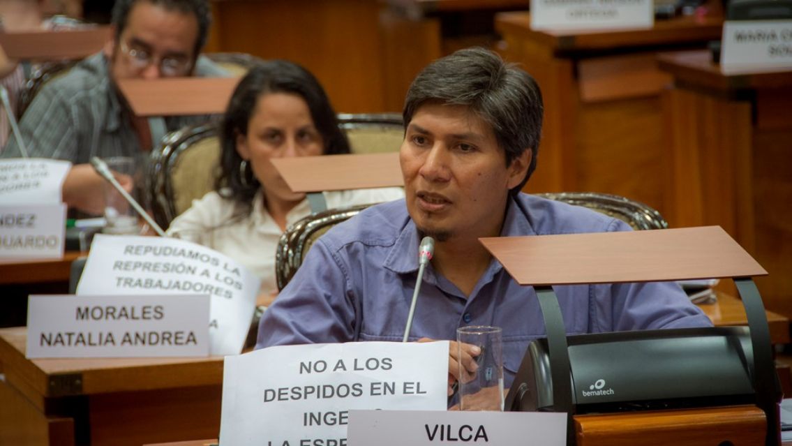Diputado Vilca: "No tendr� asesores y cobrar� como un recolector de residuos"