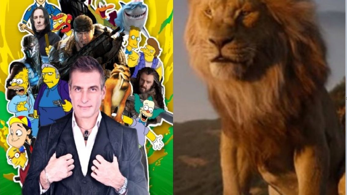 El juje�o Sebasti�n Llapur es la voz latina de Mufasa en "El Rey Le�n"