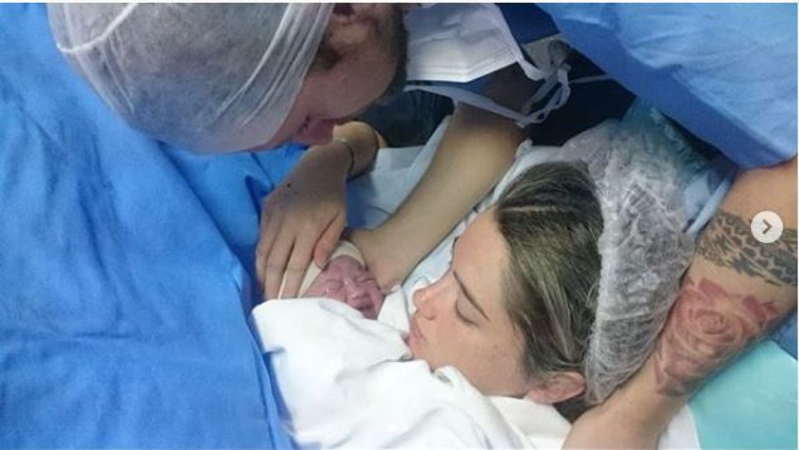 Nació la Hija de Solange Rivas y Nicolás Colazo