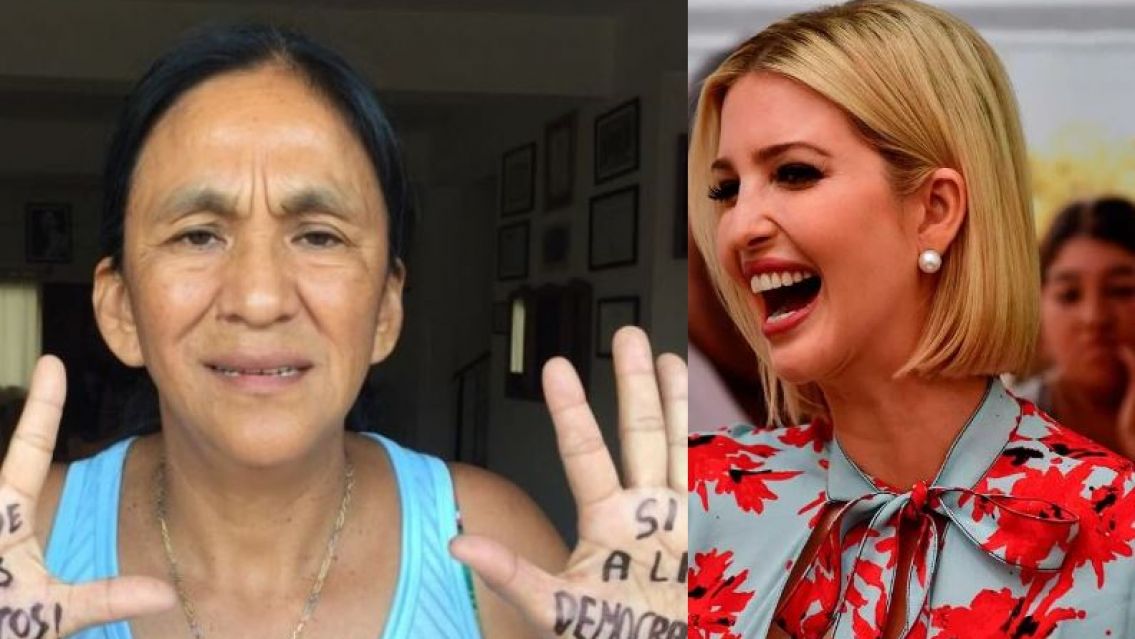 "Fuera Ivanka Trump de la tierra de Milagro Sala", repudiaron la visita de la hija del presidente de EE. UU.