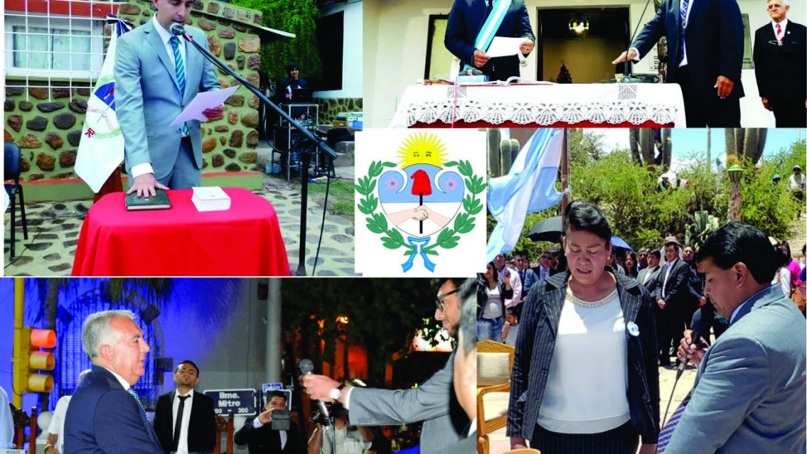 As� queda Jujuy, tras la asunci�n de los intendentes y dem�s funcionarios