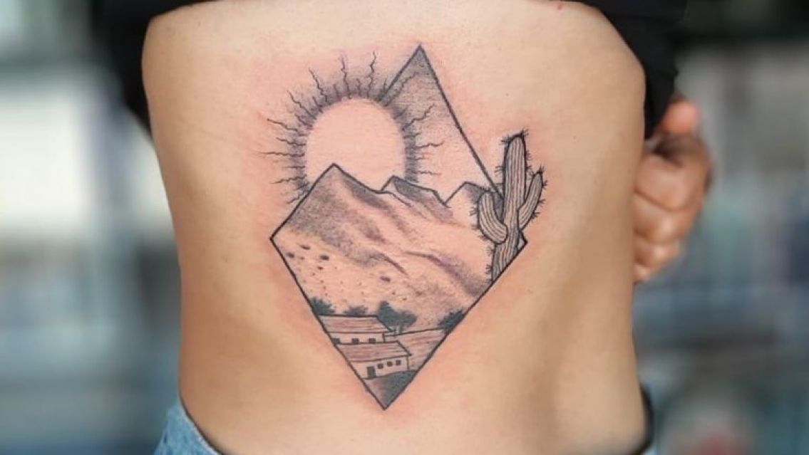 Turista se enamoró tanto de Jujuy que se tatuó un paisaje