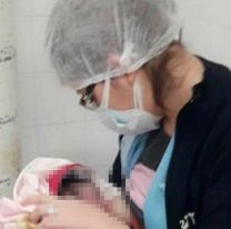 Vanesa es enfermera y tuvo un gesto de amor único con bebé recién nacido
