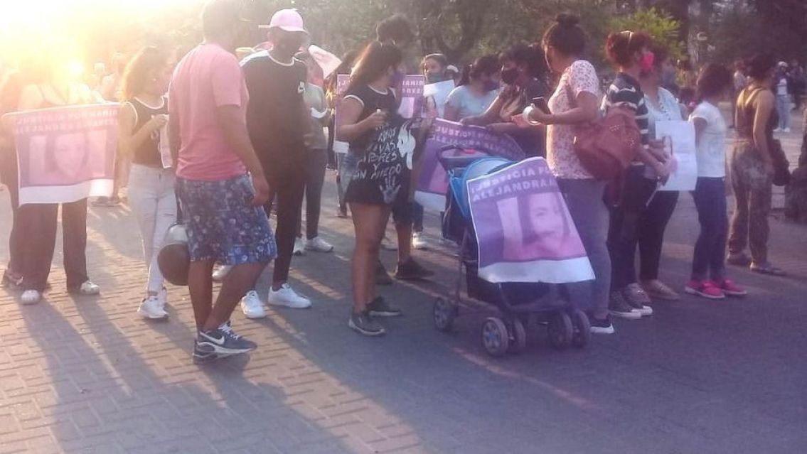 Jujuy march� pidiendo justicia por el asesinato de Alejandra Nahir �lvarez 