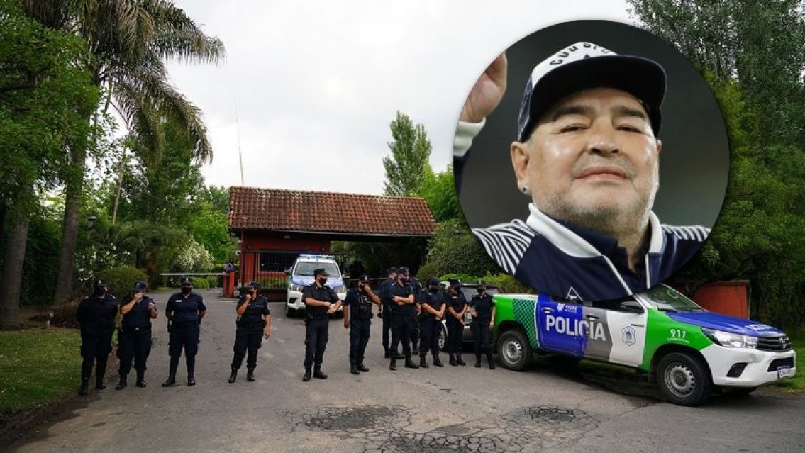 [FOTOS] As� es la casa donde muri� Maradona: el detalle que indigna