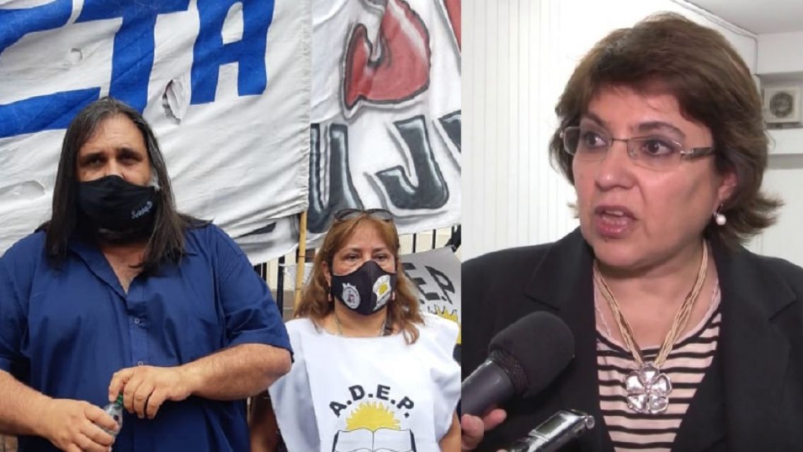 Baradel apunt� a  la ministra de Educaci�n en Jujuy: "No tomen decisiones unilaterales"